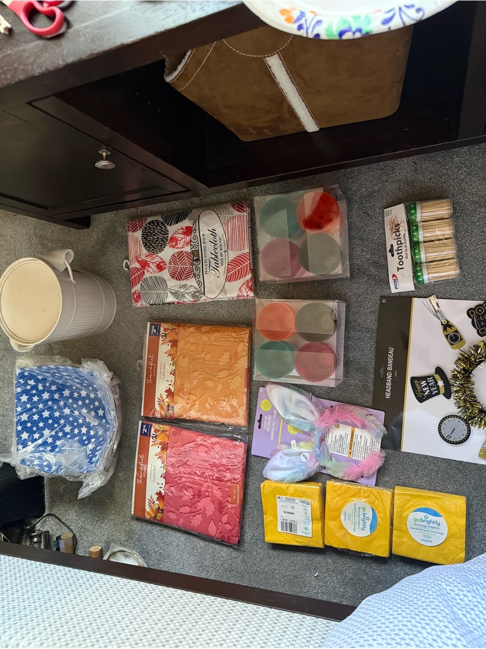 party supplies.